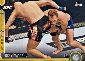 2015 Topps UFC Chronicles - Gold #51 Gray Maynard Front
