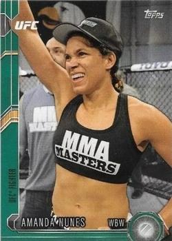 2015 Topps UFC Chronicles - Green #205 Amanda Nunes Front