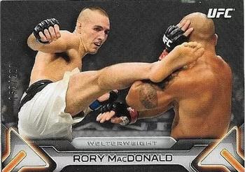 2016 Topps UFC Knockout - Silver #44 Rory MacDonald Front