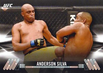 2017 Topps UFC Knockout #5 Anderson Silva Front