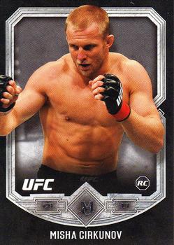 2017 Topps Museum Collection UFC #38 Misha Cirkunov Front