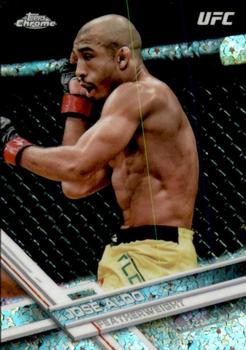 2017 Topps Chrome UFC - Diamond Refractor #2 José Aldo Front