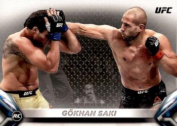 2018 Topps UFC Knockout #55 Gökhan Saki Front