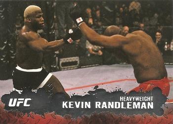 2009 Topps UFC Round 2 - Silver #81 Kevin Randleman Front