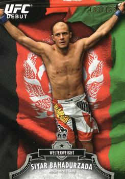 2012 Topps UFC Bloodlines - Country Flag #18 Siyar Bahadurzada Front