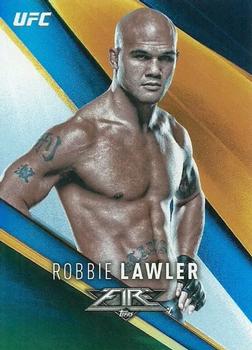 2017 Topps Fire UFC - Blue Flame #24 Robbie Lawler Front