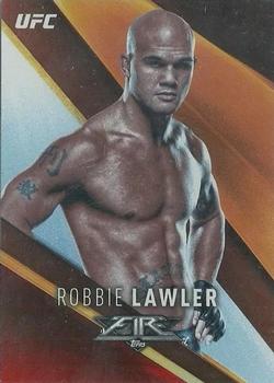 2017 Topps Fire UFC - Red Hot #24 Robbie Lawler Front