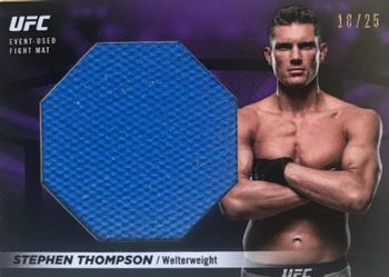 2018 Topps UFC Knockout - Fight Mat Relics Purple #FMR-ST Stephen Thompson Front
