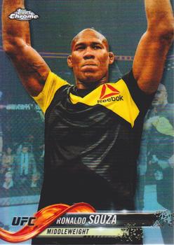 2018 Topps Chrome UFC - Refractor #8 Ronaldo Souza Front