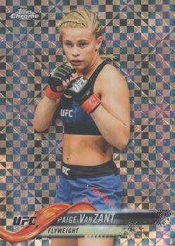 2018 Topps Chrome UFC - X-Fractor #33 Paige VanZant Front