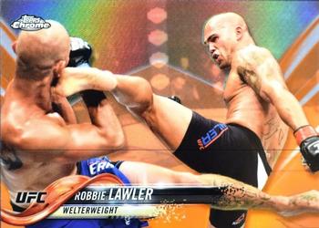 2018 Topps Chrome UFC - Orange #35 Robbie Lawler Front