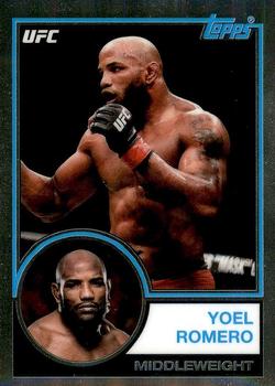 2018 Topps Chrome UFC - 1983 Topps #UFC83-YM Yoel Romero Front