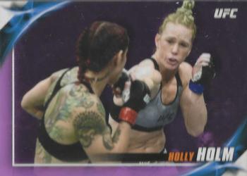 2019 Topps UFC Knockout - Purple #54 Holly Holm Front