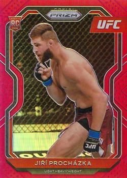 2021 Panini Prizm UFC - Red Prizms #84 Jiri Prochazka Front