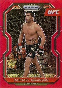 2021 Panini Prizm UFC - Red Prizms #99 Raphael Assuncao Front