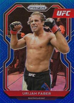 2021 Panini Prizm UFC - Blue Prizms #43 Urijah Faber Front