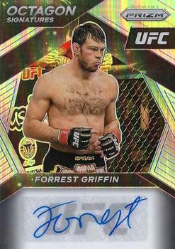2021 Panini Prizm UFC - Octagon Signatures Silver Prizms #OS-FGF Forrest Griffin Front
