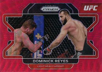 2022 Panini Prizm UFC - Ruby Wave #11 Dominick Reyes Front