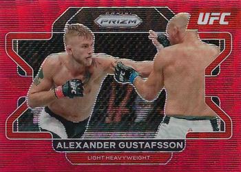 2022 Panini Prizm UFC - Ruby Wave #35 Alexander Gustafsson Front