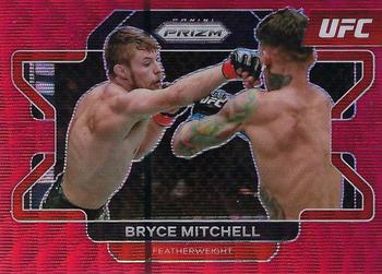 2022 Panini Prizm UFC - Ruby Wave #67 Bryce Mitchell Front