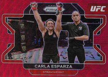 2022 Panini Prizm UFC - Ruby Wave #77 Carla Esparza Front