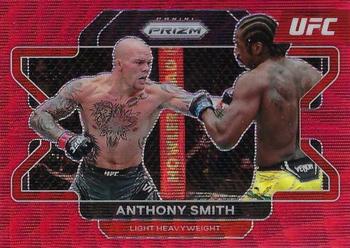 2022 Panini Prizm UFC - Ruby Wave #85 Anthony Smith Front