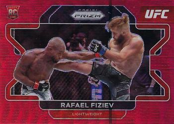 2022 Panini Prizm UFC - Ruby Wave #98 Rafael Fiziev Front