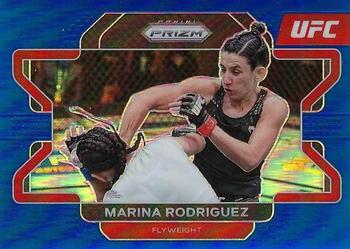 2022 Panini Prizm UFC - Blue Prizms #46 Marina Rodriguez Front