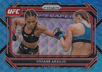 2023 Panini Prizm UFC - Blue Wave Prizms #73 Viviane Araujo Front