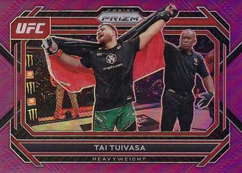 2023 Panini Prizm UFC - Purple Prizms #13 Tai Tuivasa Front