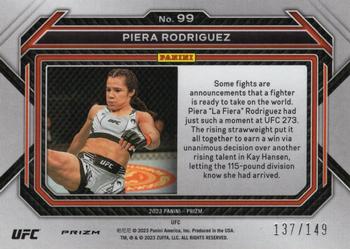 2023 Panini Prizm UFC - Purple Prizms #99 Piera Rodriguez Back