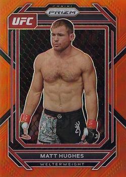 2023 Panini Prizm UFC - Orange Prizms #142 Matt Hughes Front