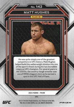 2023 Panini Prizm UFC - Under Card Prizms #142 Matt Hughes Back