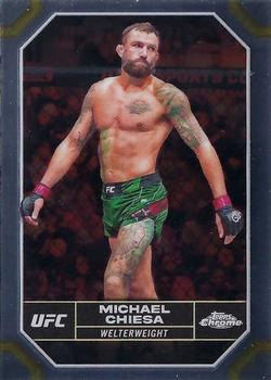 2024 Topps Chrome UFC #137 Michael Chiesa Front