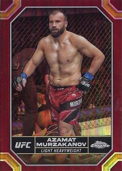 2024 Topps Chrome UFC - Magenta Refractor #23 Azamat Murzakanov Front