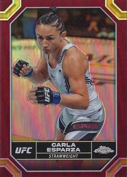 2024 Topps Chrome UFC - Magenta Refractor #39 Carla Esparza Front