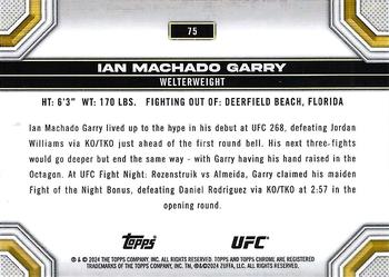 2024 Topps Chrome UFC - Magenta Refractor #75 Ian Machado Garry Back