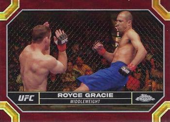 2024 Topps Chrome UFC - Magenta Refractor #170 Royce Gracie Front