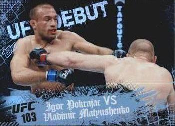 2010 Topps UFC Main Event #135 Igor Pokrajac / Vladimir Matyushenko Front