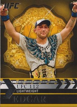 2011 Topps UFC Title Shot - Championship Chronology #CC-46 Frankie Edgar Front