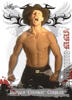 2010 Leaf MMA #36 Donald Cerrone Front