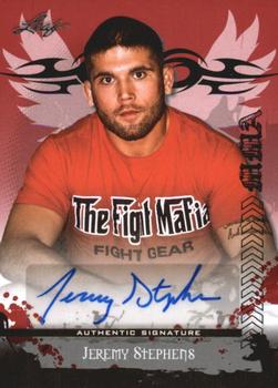 2010 Leaf MMA - Autographs Red #AU-JS2 Jeremy Stephens Front