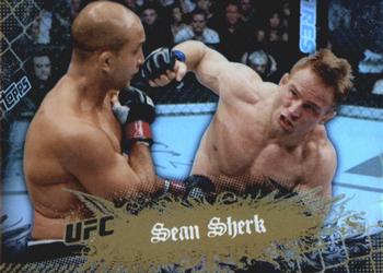 2010 Topps UFC Main Event - Gold #76 Sean Sherk Front