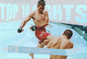2010 Topps UFC Main Event - Top 10 Fights of 2009 #9 Carlos Condit / Jake Ellenberger Front