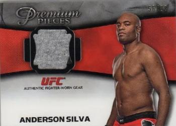 2013 Topps UFC Knockout - Premium Pieces Relics #PPR-AS Anderson Silva Front