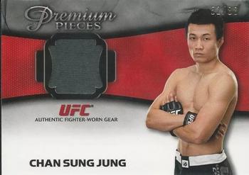 2013 Topps UFC Knockout - Premium Pieces Relics #PPR-CJ Chan Sung Jung Front