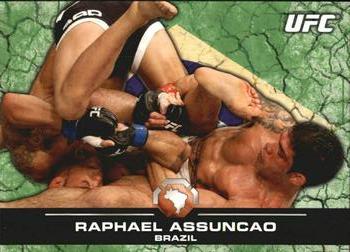 2013 Topps UFC Bloodlines - Flag Parallel #31 Raphael Assuncao Front