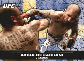 2013 Topps UFC Bloodlines - Flag Parallel #49 Akira Corassani Front