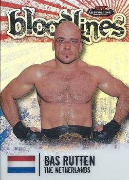 2012 Finest UFC - Bloodlines #BL-BR Bas Rutten Front