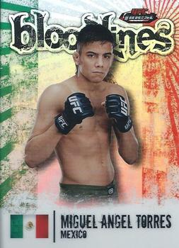 2012 Finest UFC - Bloodlines #BL-MT Miguel Angel Torres Front